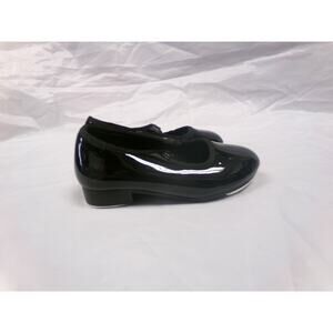 Dance Tap Shoes Dance Class Little Kid 6M Tyette Patent Black